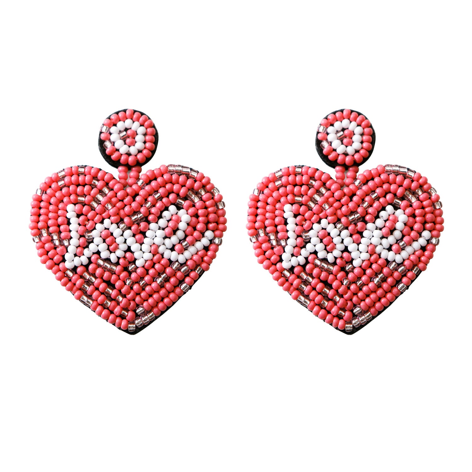 Wholesale Bohemian Vintage Rice Bead Tassel Earrings Exaggerated Personality Creative Handmade Jewelry